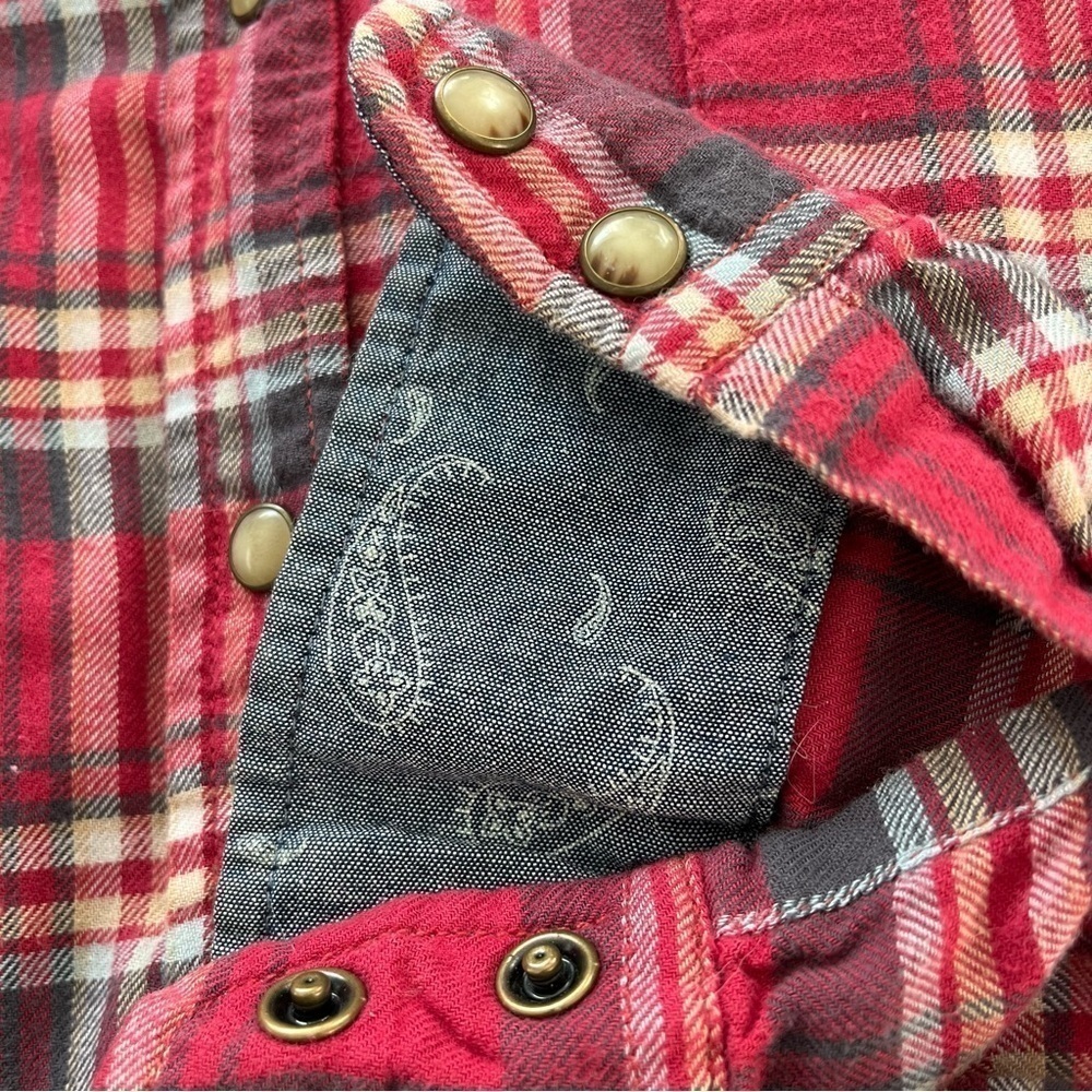 Jachs Girlfriend women’s plaid button down shirt. Size XXL - Picture 6 of 6